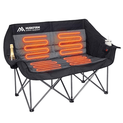 Huskfirm Heated Double Camping Chair